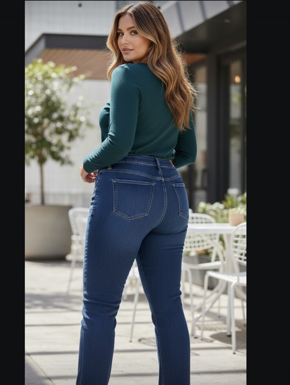 OLD NAVY Mid-rise Pop Icon Skinny dark blue stretch Jeans